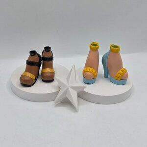 Bratz Shoefie Snaps Shoes Set With White Star Brush